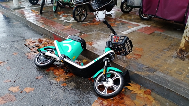 請把車子放好吧！