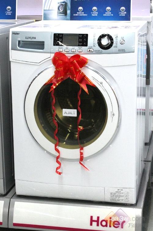 大容量當道 海爾8kg變頻滾筒賣場熱銷